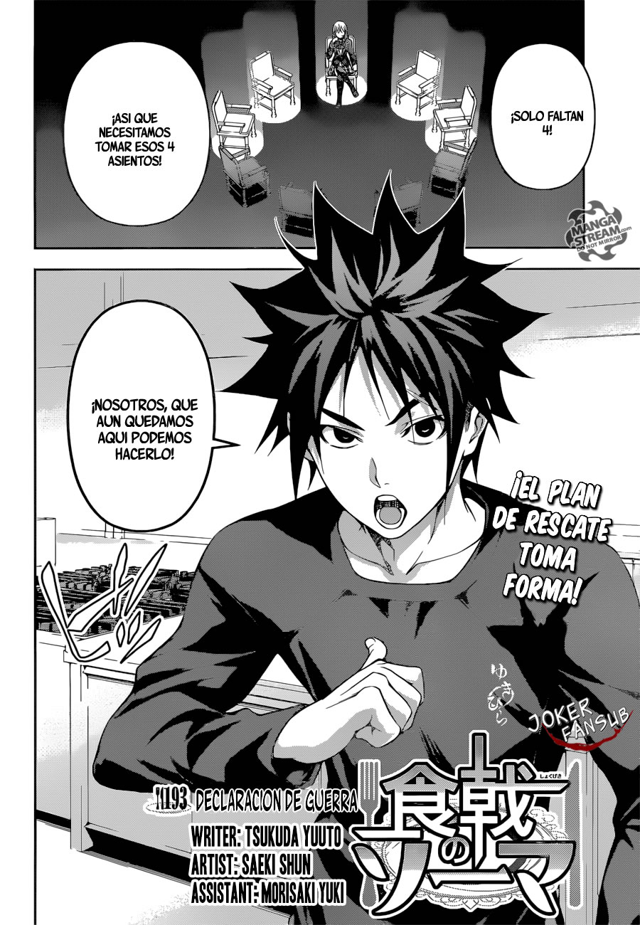 Read Shokugeki no Soma Es Manga Online