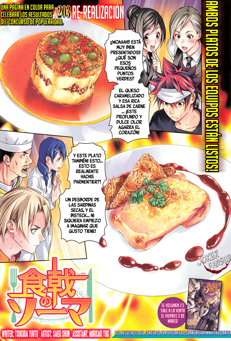 Read Shokugeki no Soma Es Manga Online