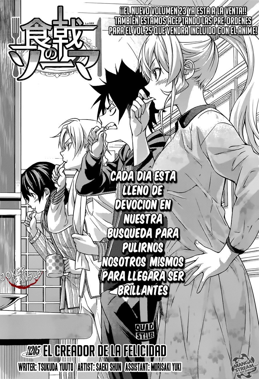 Read Shokugeki no Soma Es Manga Online