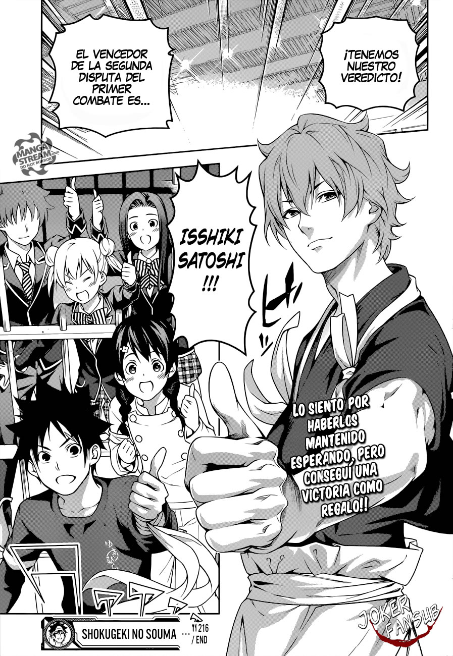 Read Shokugeki no Soma Es Manga Online