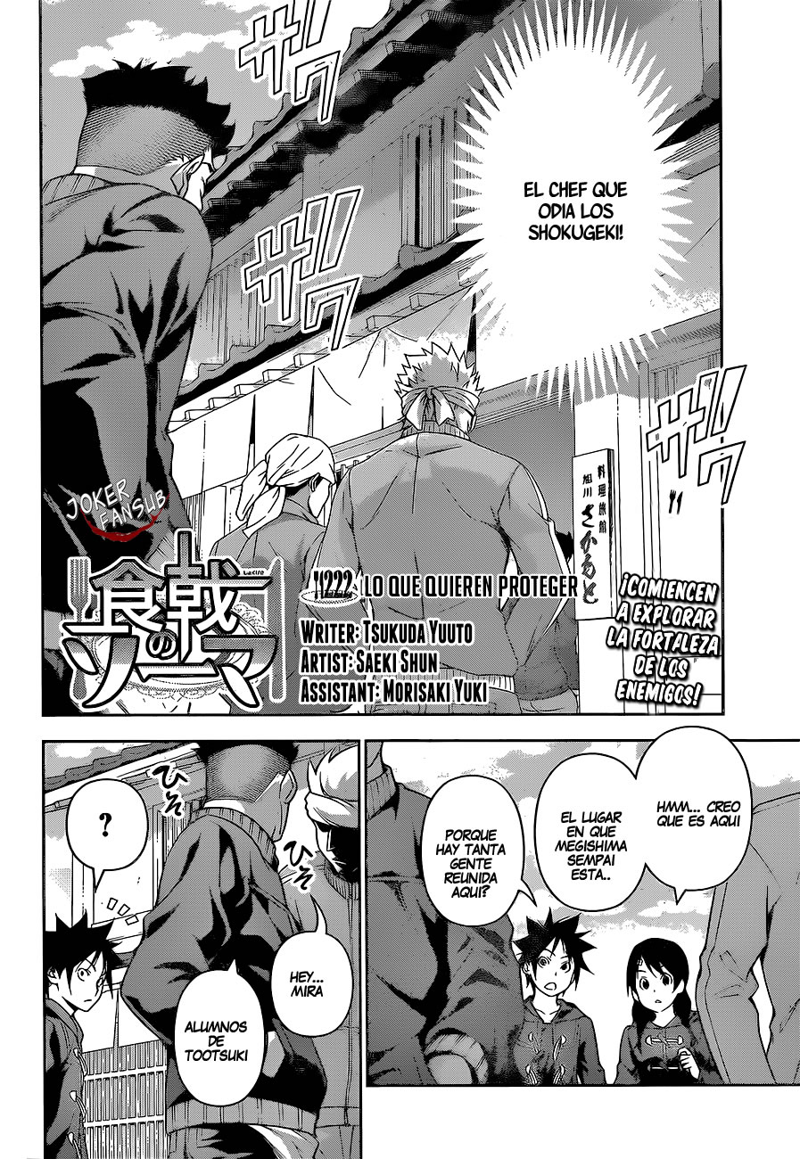 Read Shokugeki no Soma Es Manga Online
