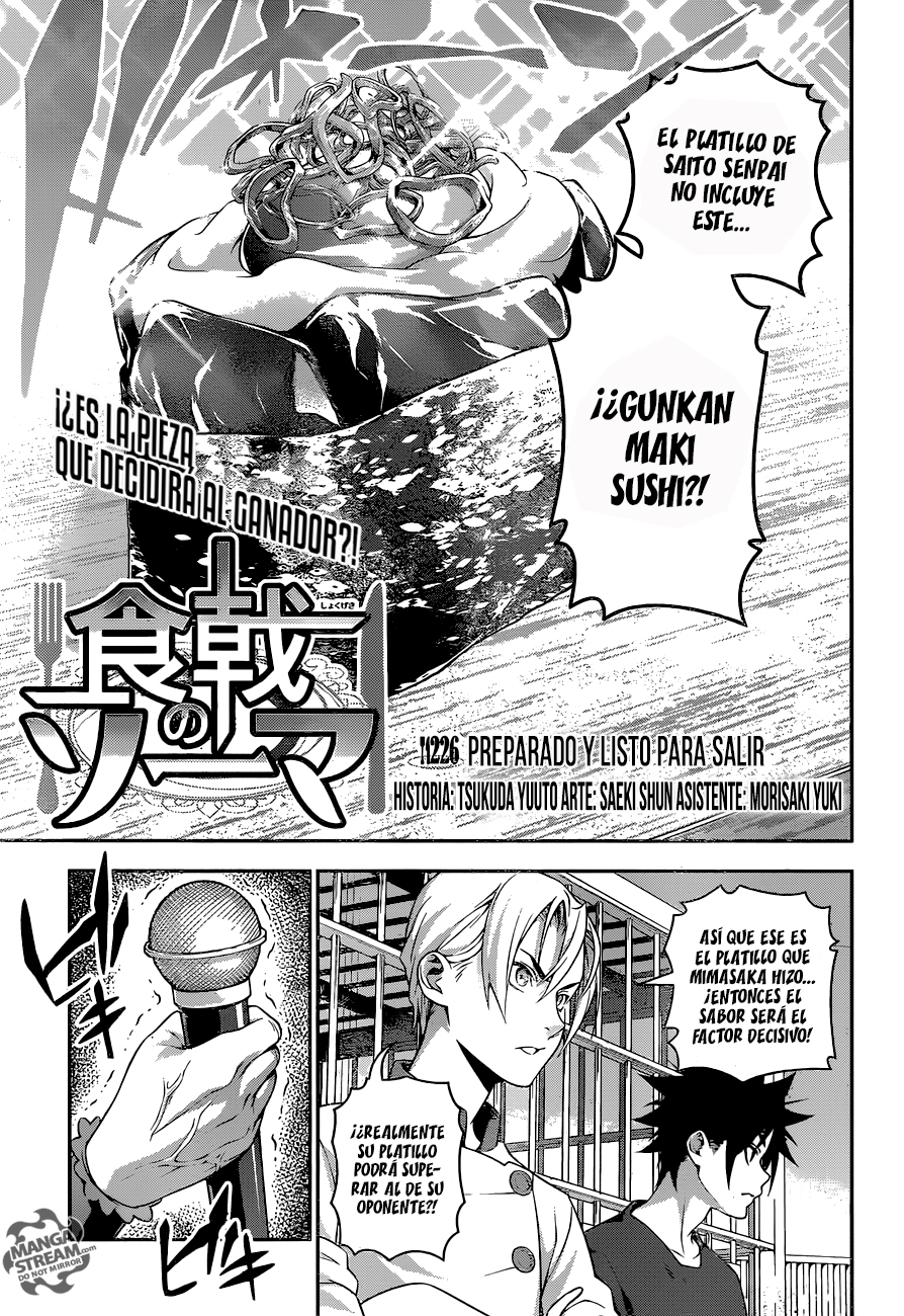 Read Shokugeki no Soma Es Manga Online