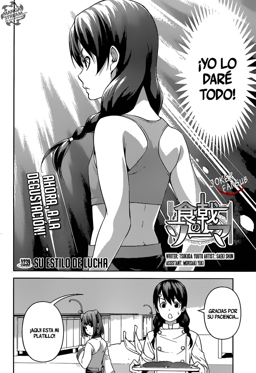 Read Shokugeki no Soma Es Manga Online
