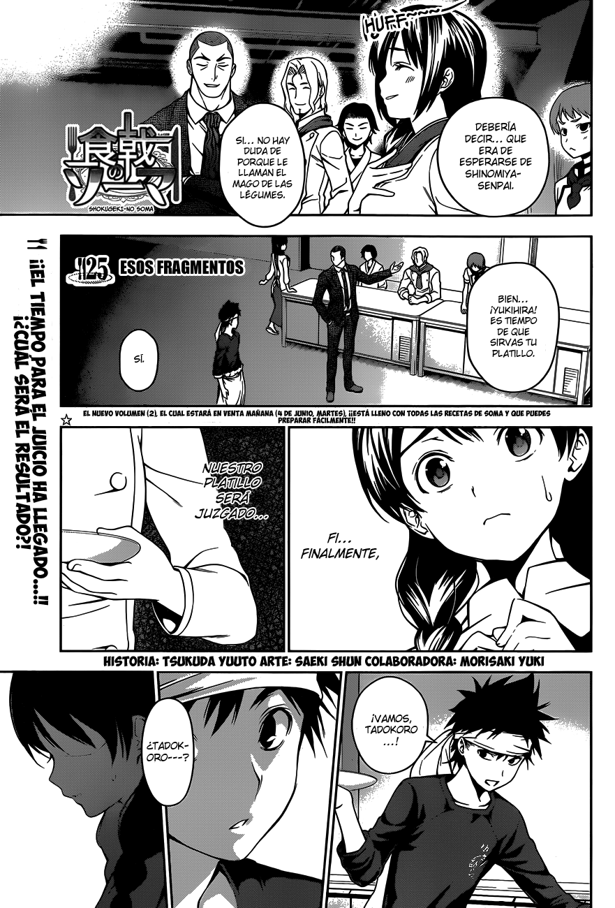 Read Shokugeki no Soma Es Manga Online