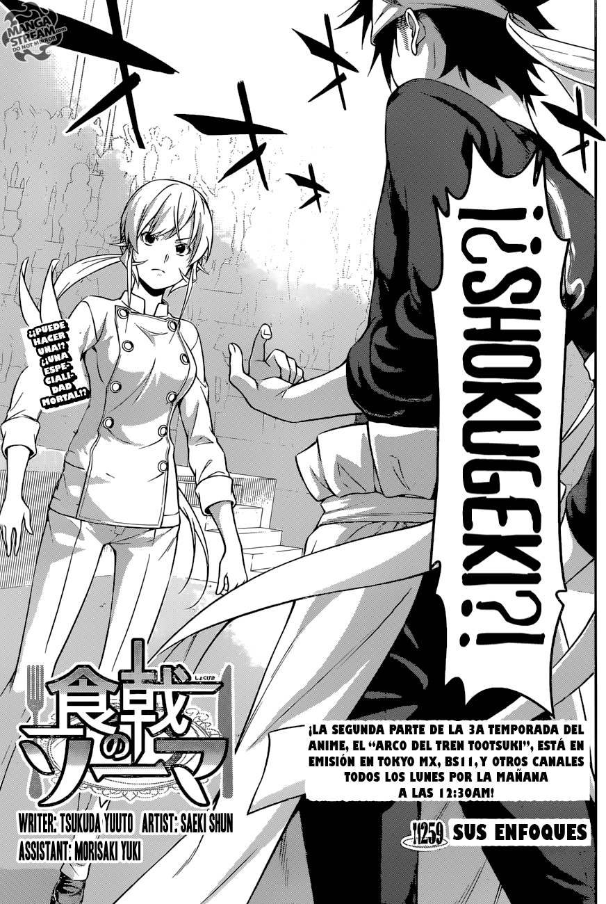 Read Shokugeki no Soma Es Manga Online