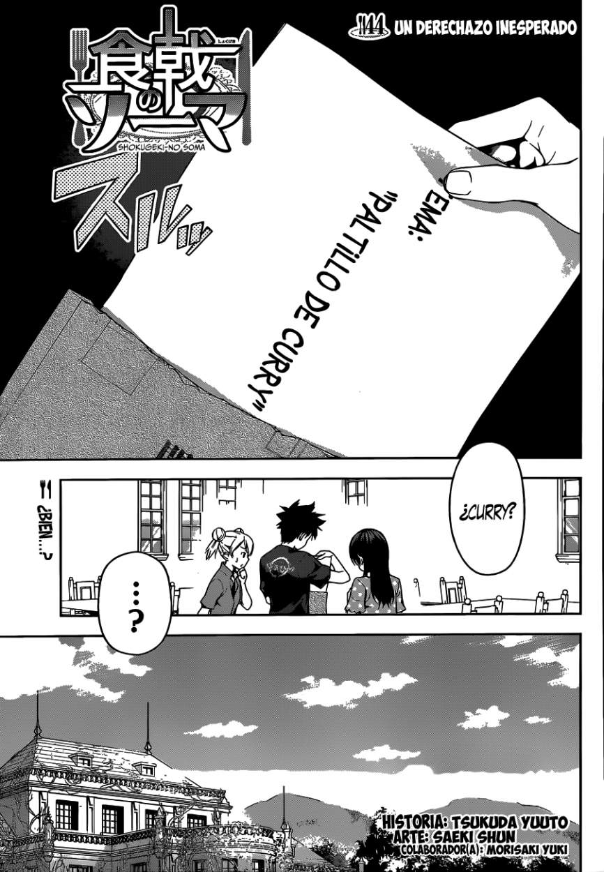 Read Shokugeki no Soma Es Manga Online