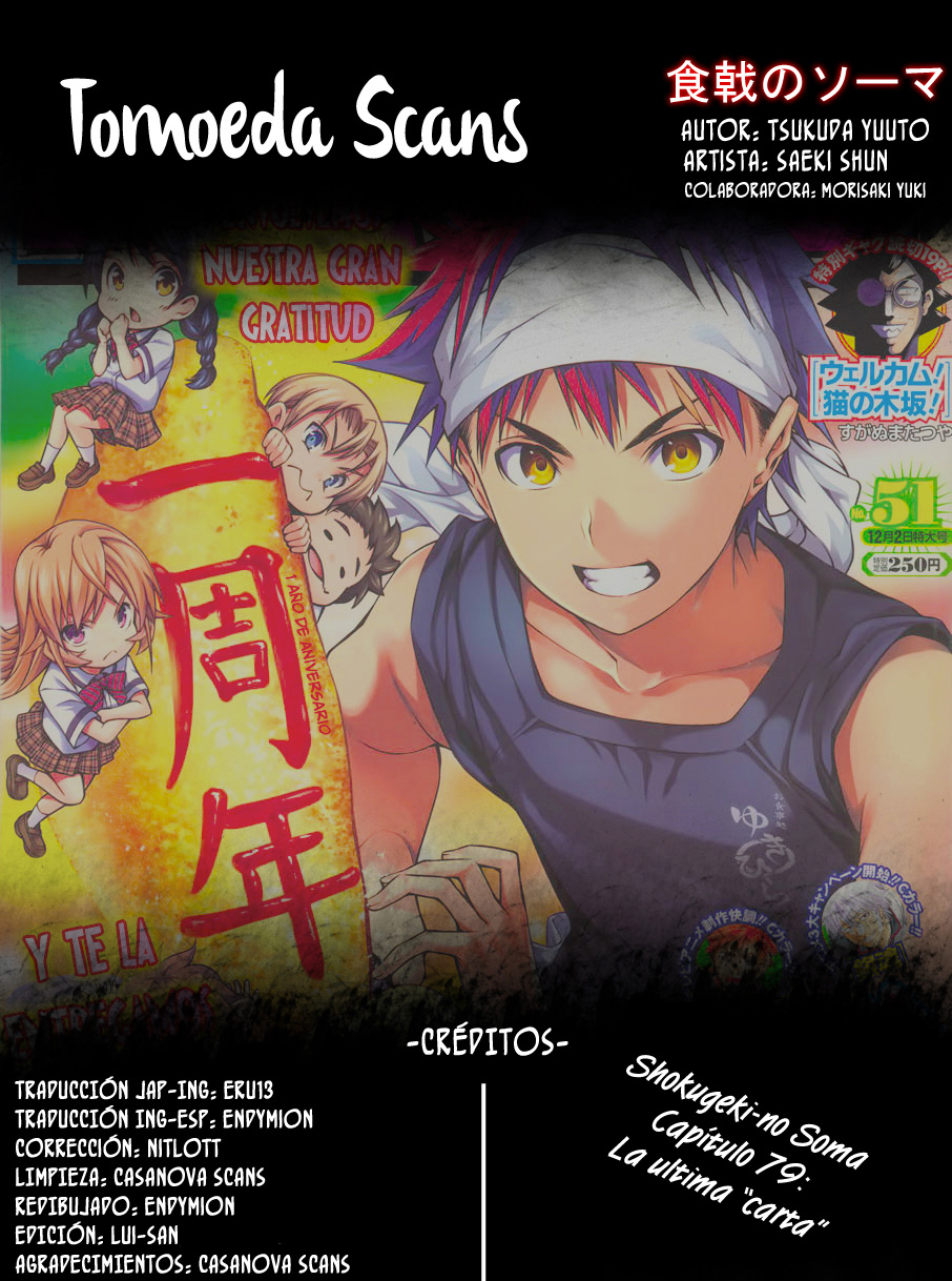 Read Shokugeki no Soma Es Manga Online