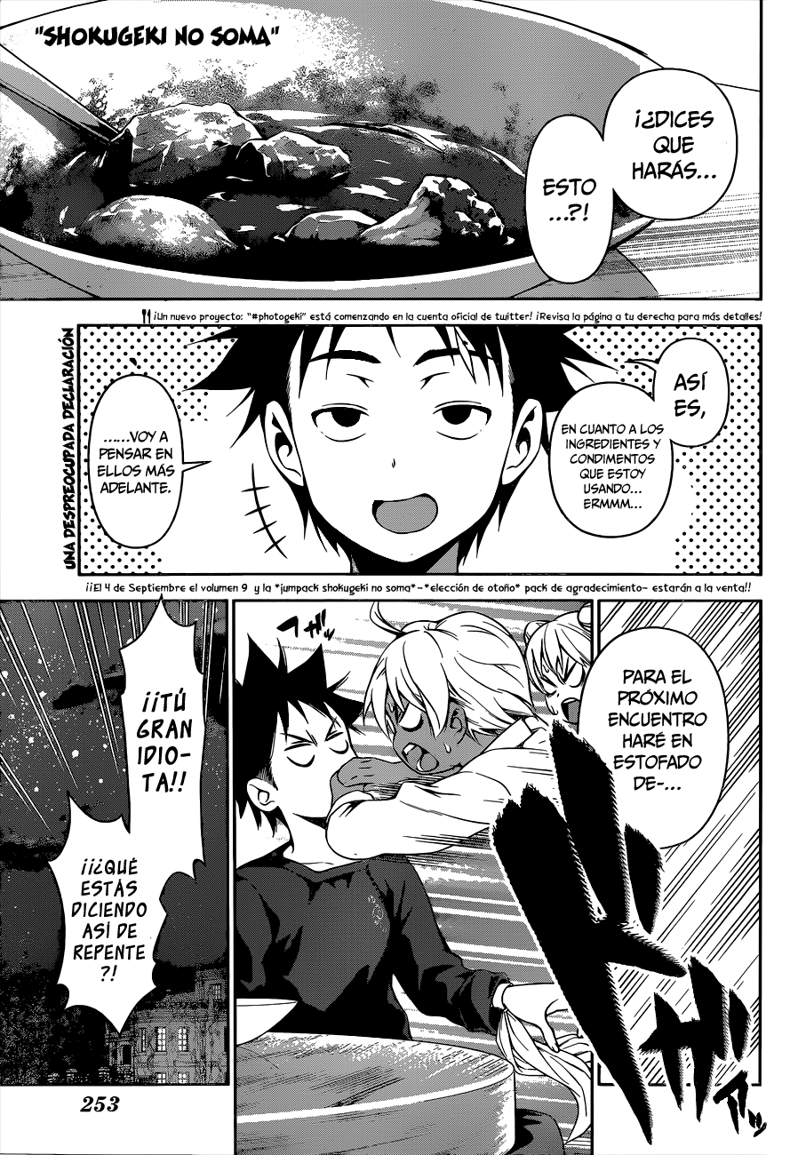 Read Shokugeki no Soma Es Manga Online