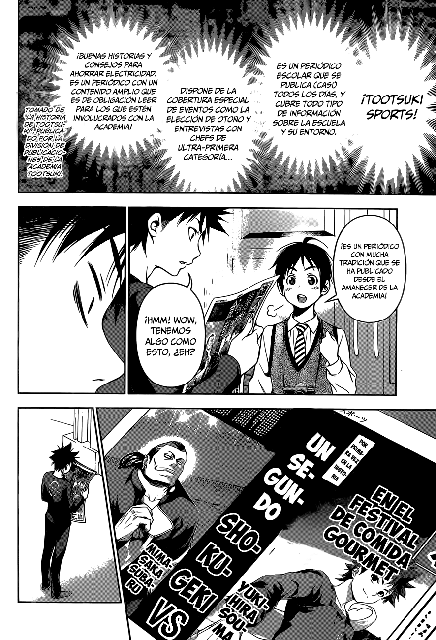 Read Shokugeki no Soma Es Manga Online