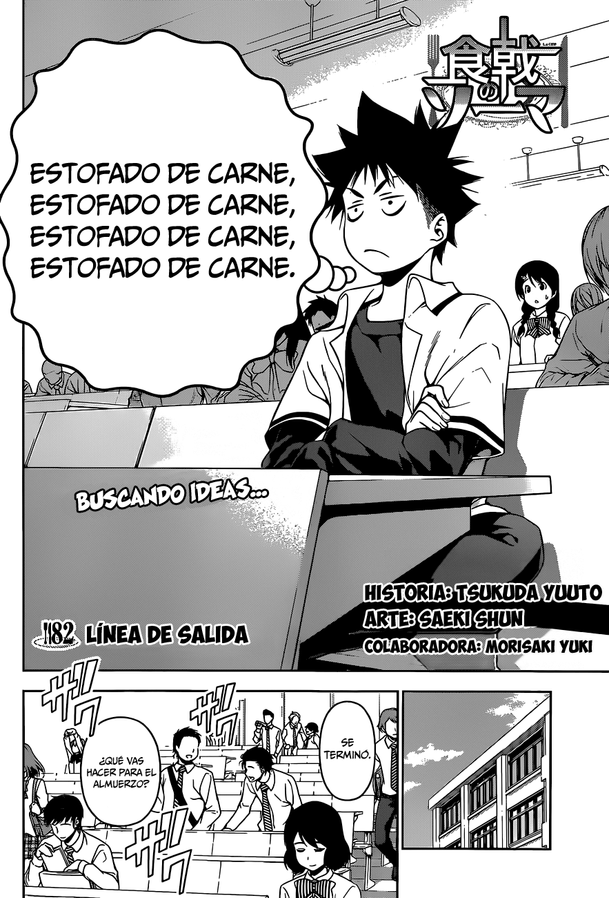 Read Shokugeki no Soma Es Manga Online