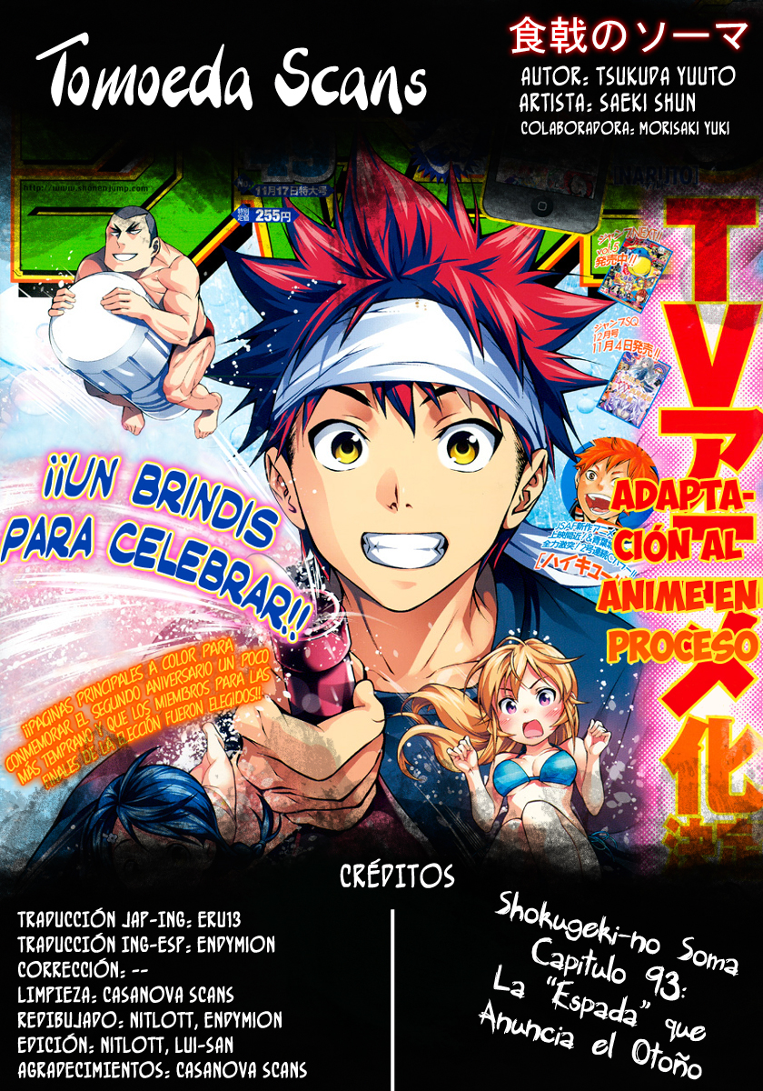 Read Shokugeki no Soma Es Manga Online