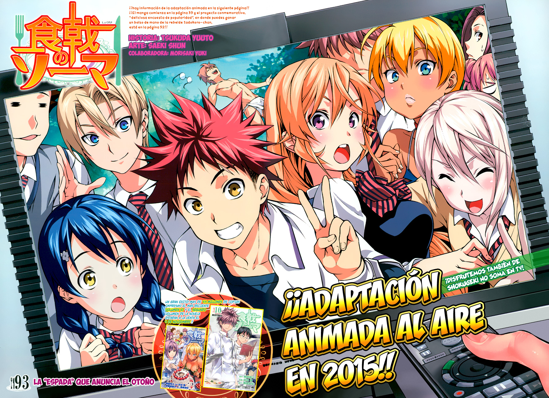 Read Shokugeki no Soma Es Manga Online