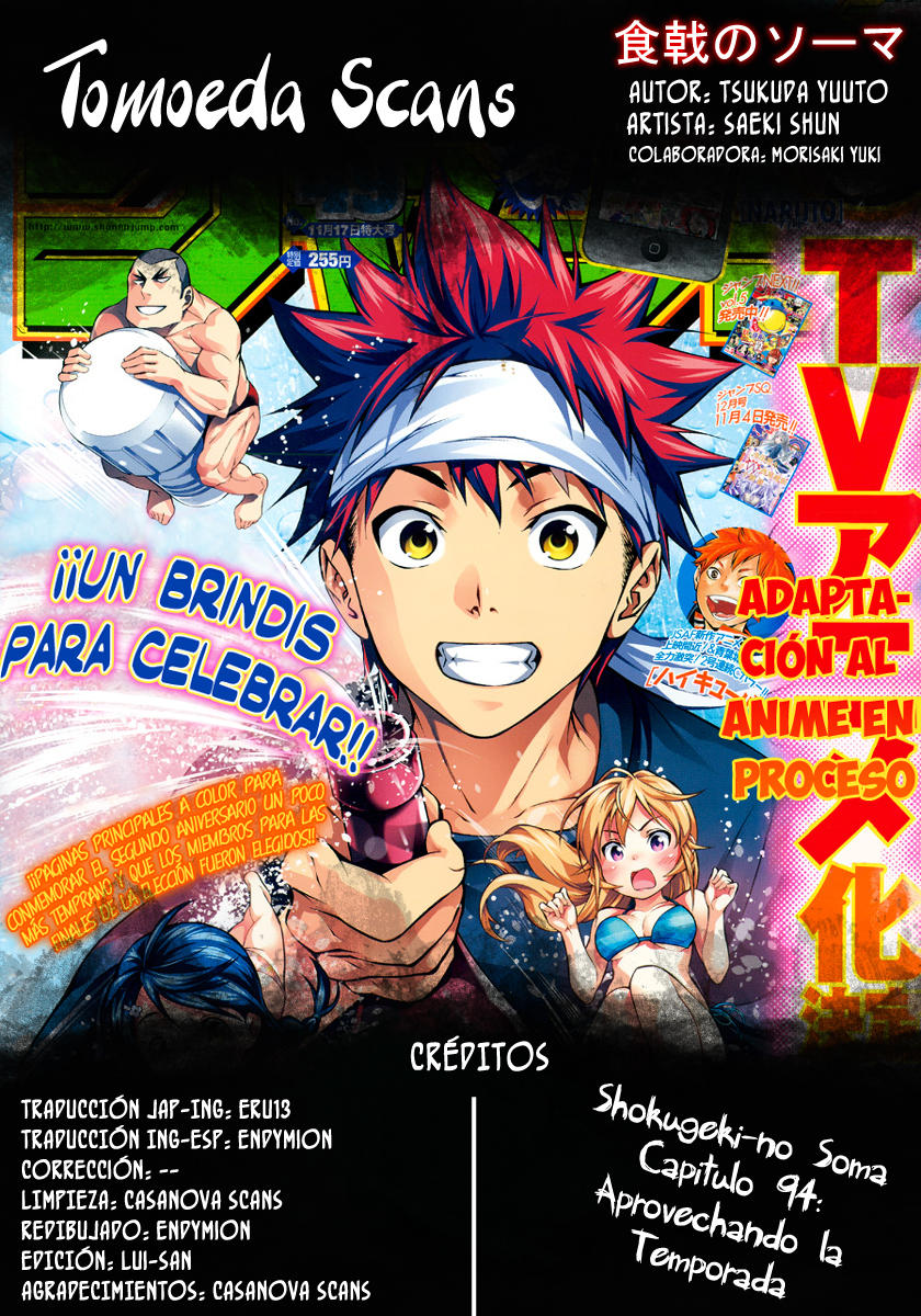 Read Shokugeki no Soma Es Manga Online