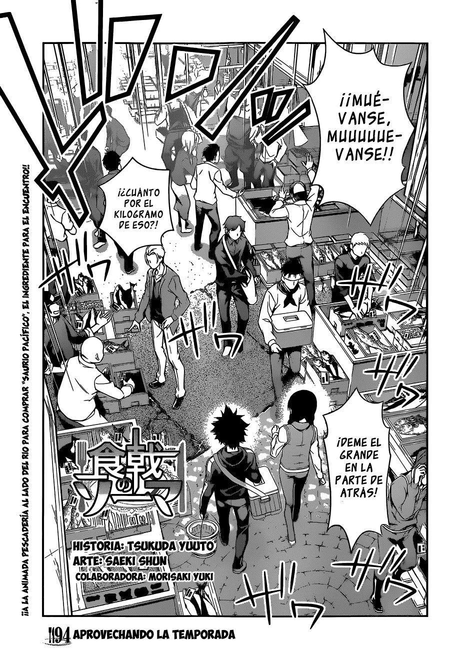 Read Shokugeki no Soma Es Manga Online