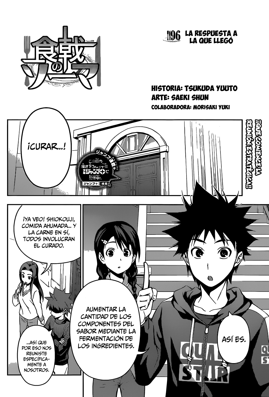 Read Shokugeki no Soma Es Manga Online