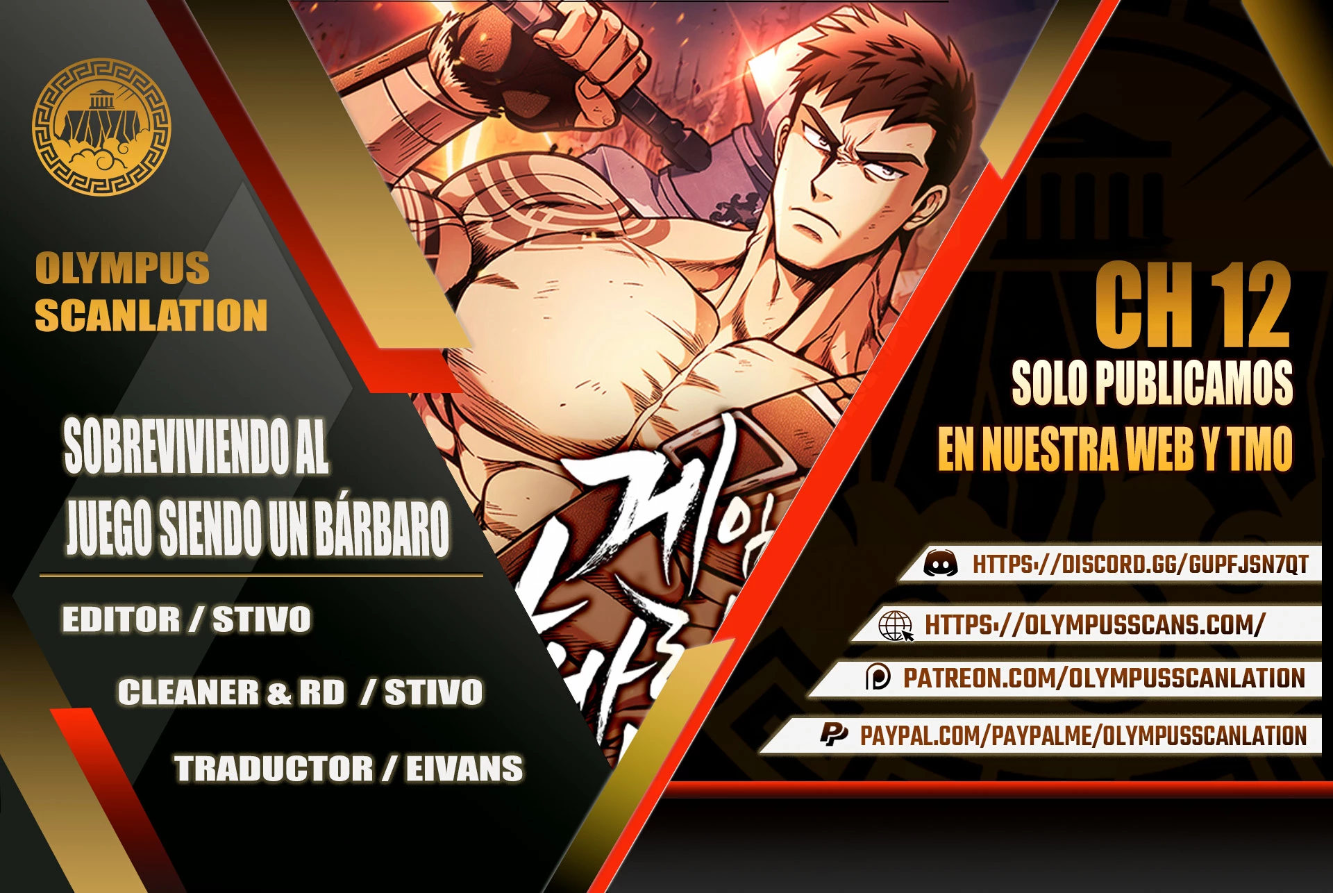 Read Sobreviviendo al Juego Siendo un Barbaro ES Manga Online
