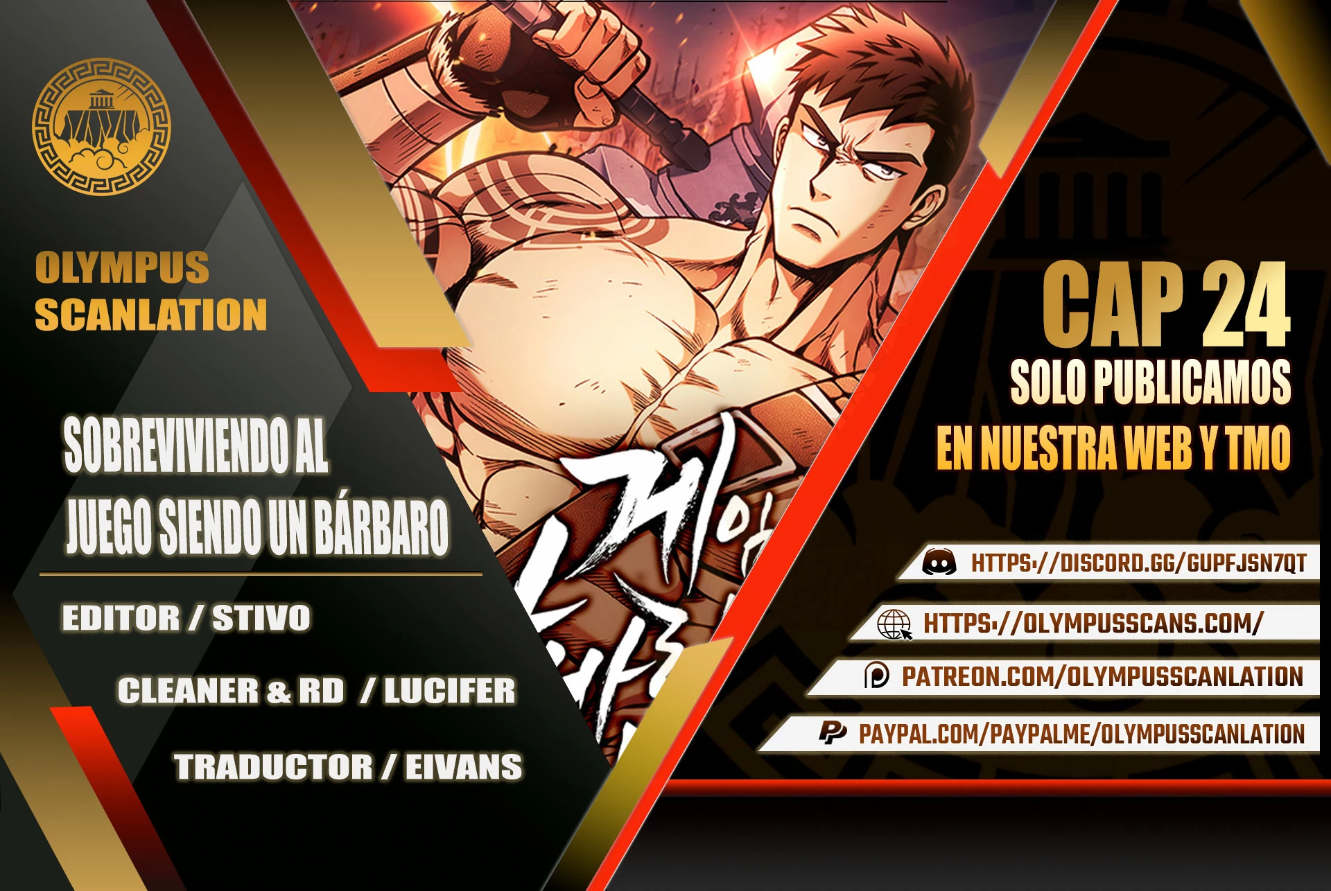 Read Sobreviviendo al Juego Siendo un Barbaro ES Manga Online