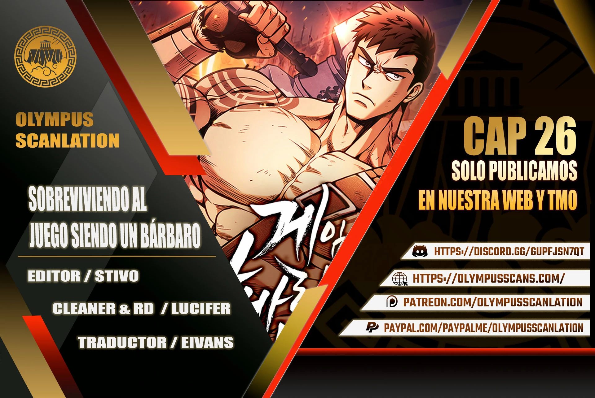 Read Sobreviviendo al Juego Siendo un Barbaro ES Manga Online