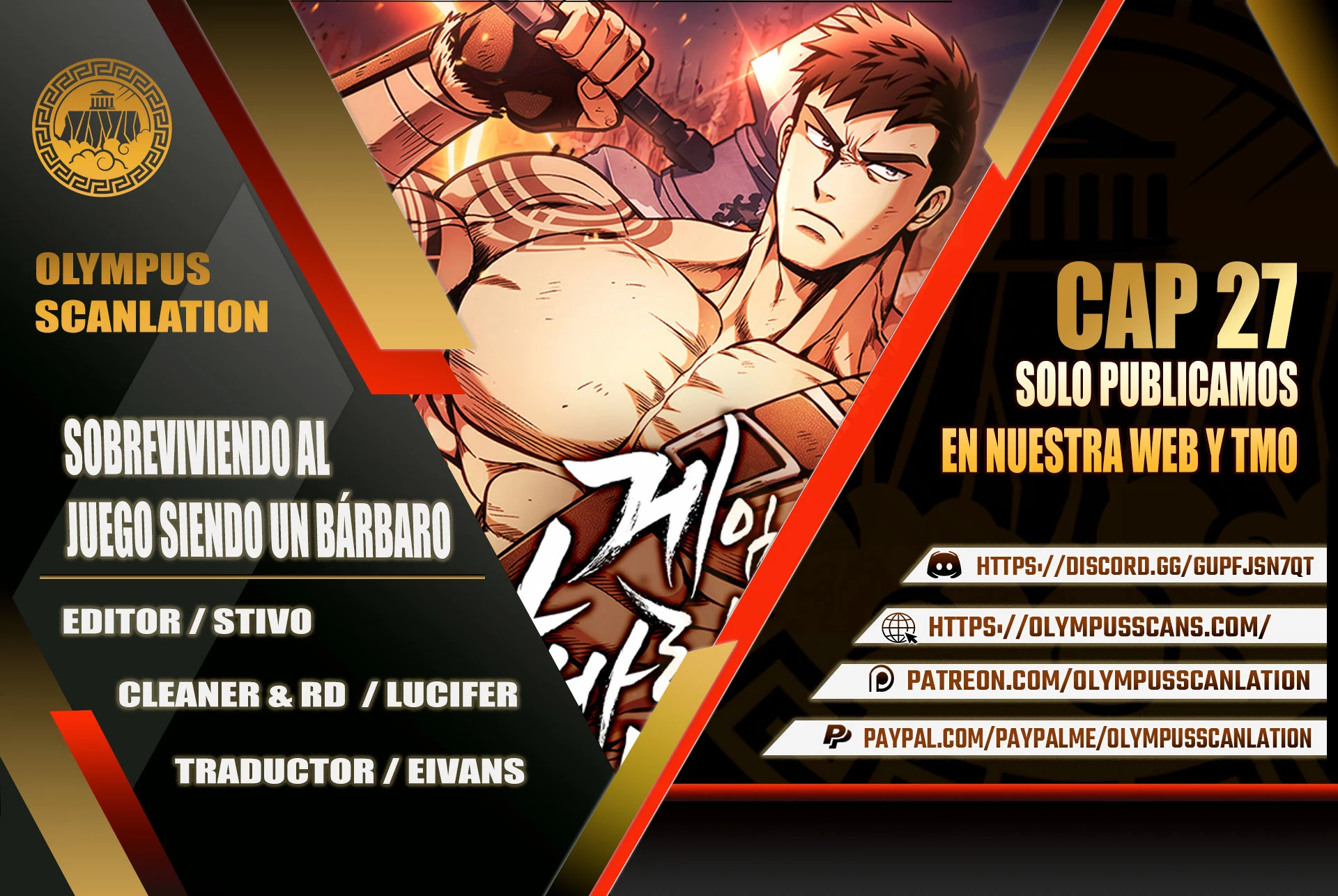 Read Sobreviviendo al Juego Siendo un Barbaro ES Manga Online