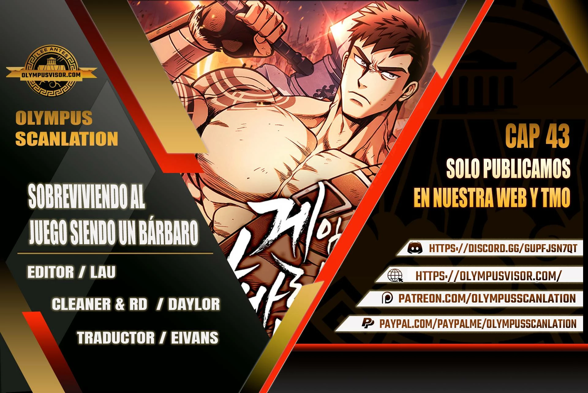 Read Sobreviviendo al Juego Siendo un Barbaro ES Manga Online