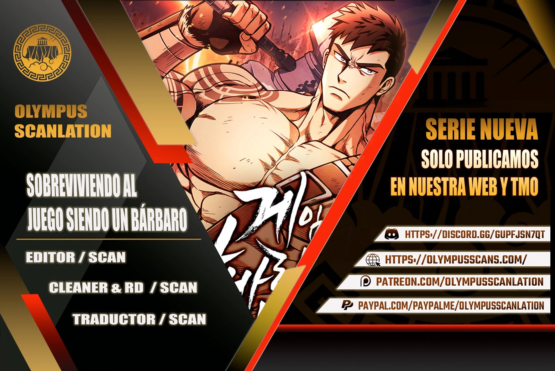 Read Sobreviviendo al Juego Siendo un Barbaro ES Manga Online