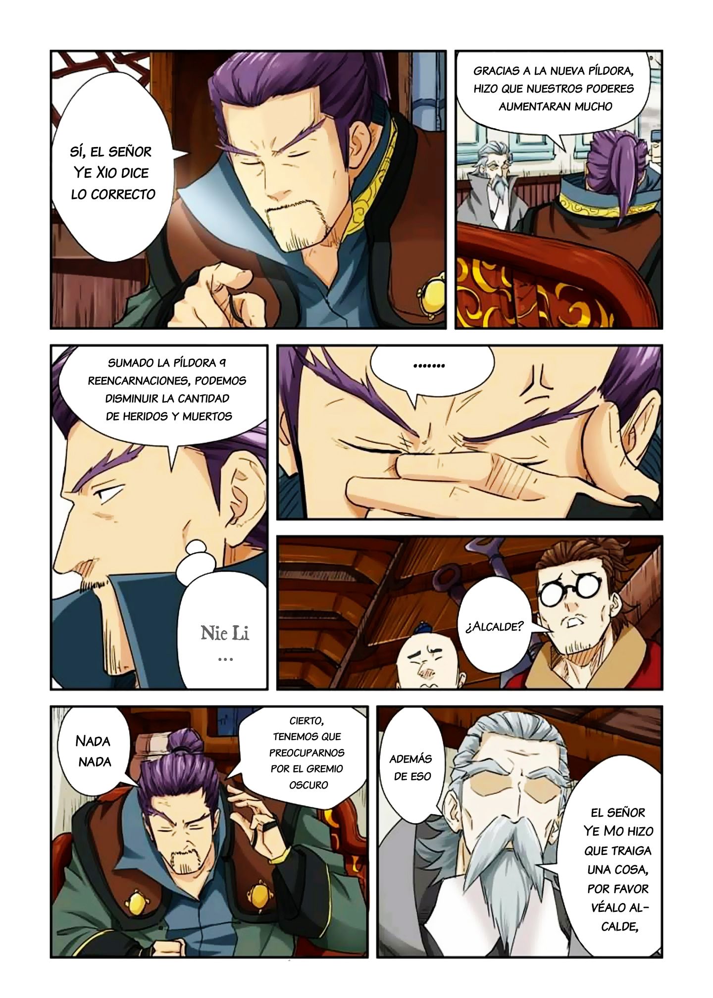 Read Tales of Demons and Gods Es Manga Online