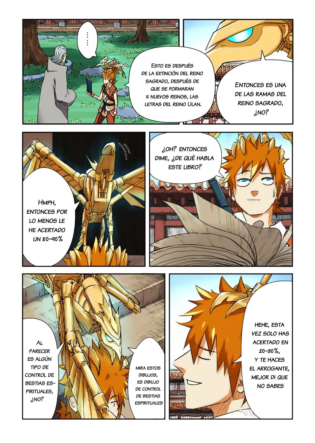 Read Tales of Demons and Gods Es Manga Online