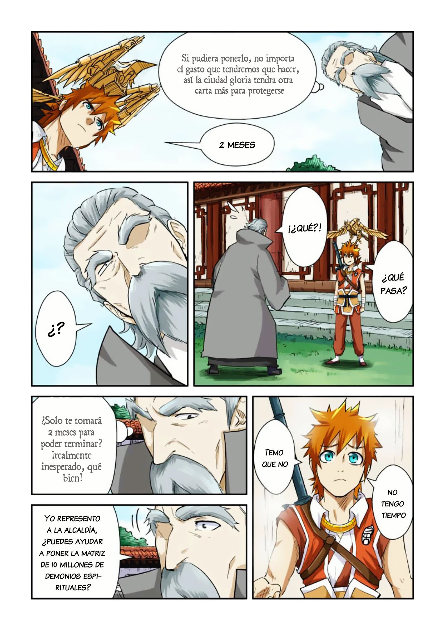 Read Tales of Demons and Gods Es Manga Online
