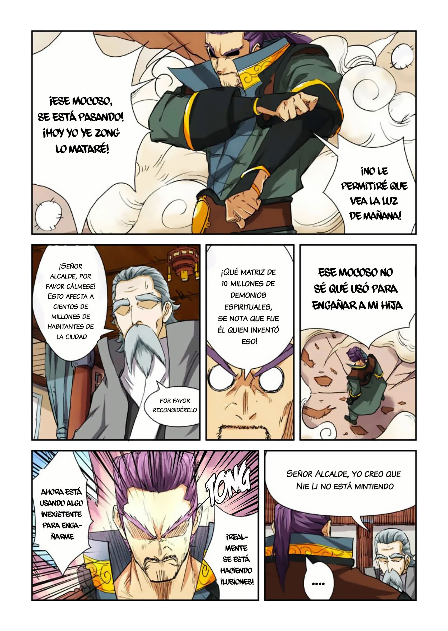 Read Tales of Demons and Gods Es Manga Online