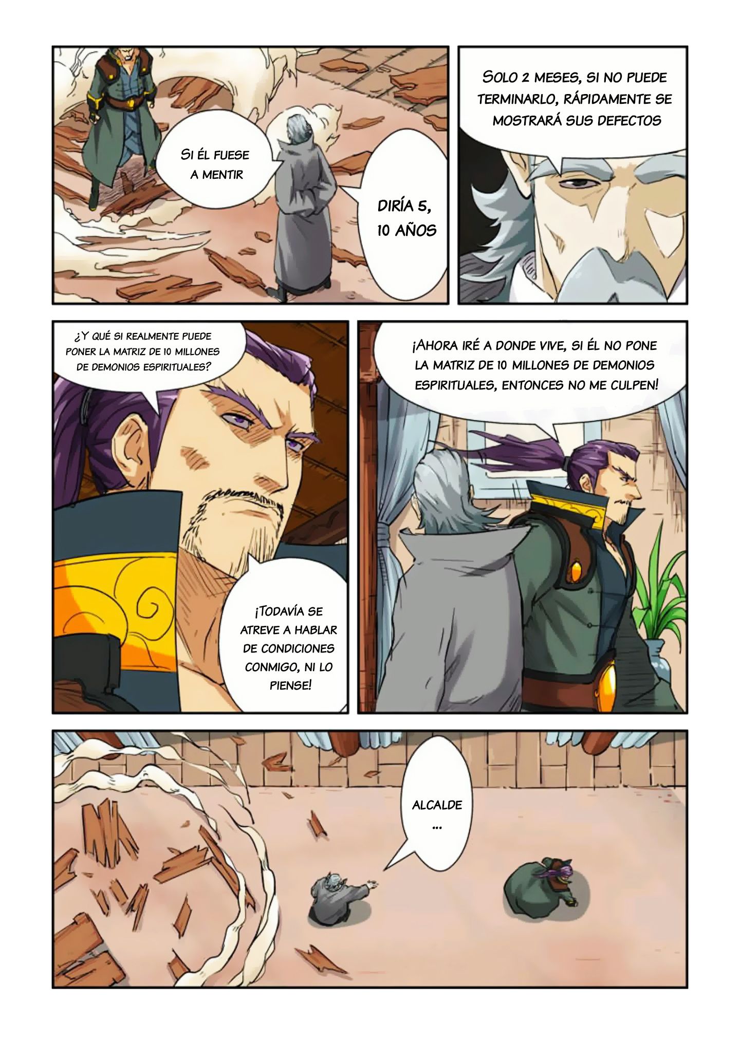 Read Tales of Demons and Gods Es Manga Online