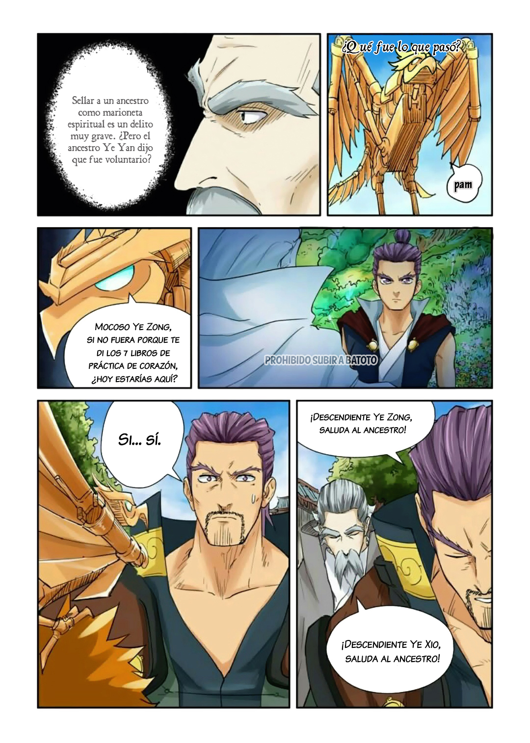 Read Tales of Demons and Gods Es Manga Online