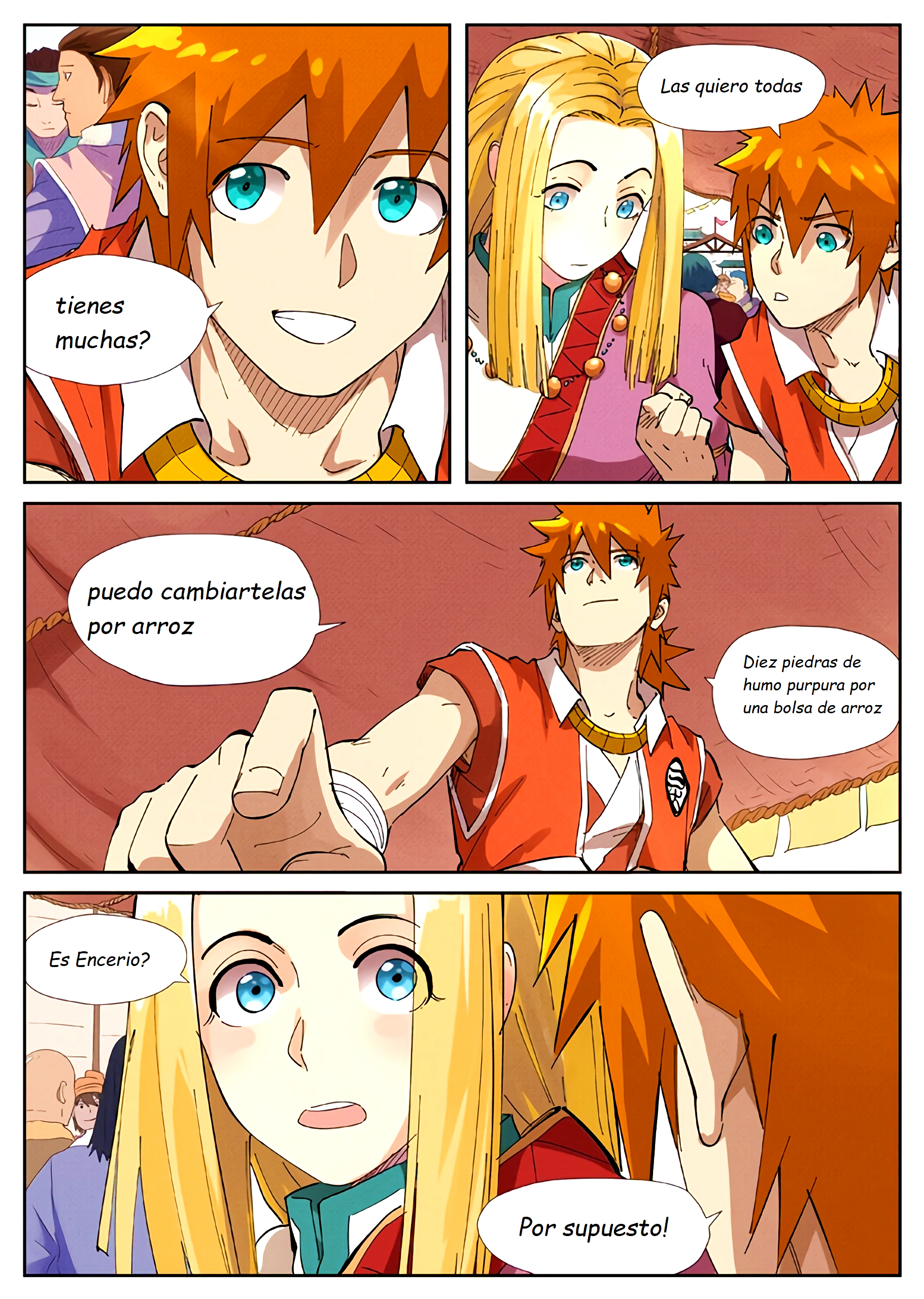 Read Tales of Demons and Gods Es Manga Online