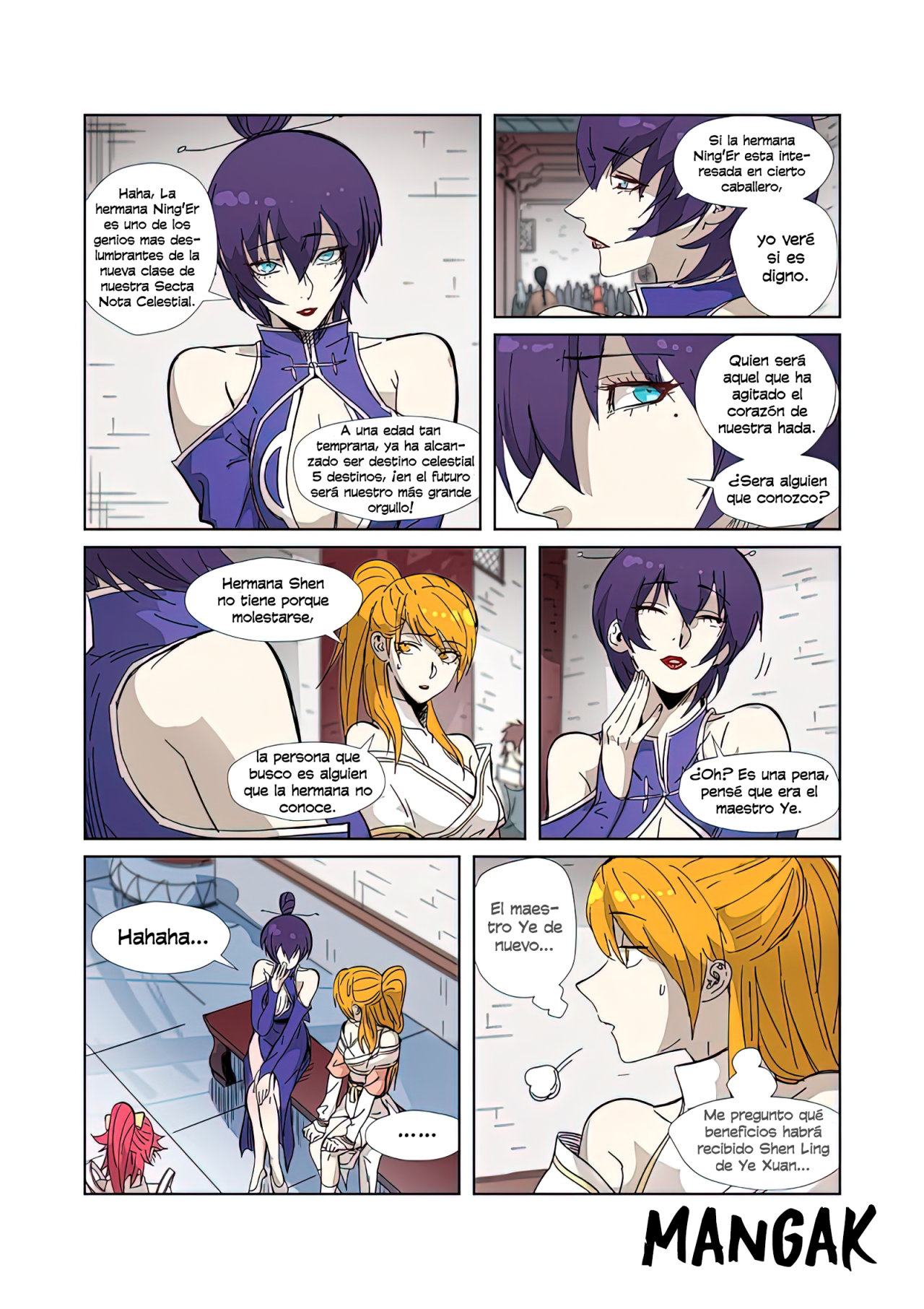 Read Tales of Demons and Gods Es Manga Online