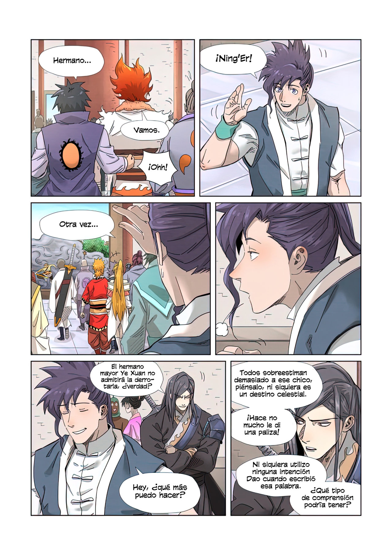 Read Tales of Demons and Gods Es Manga Online
