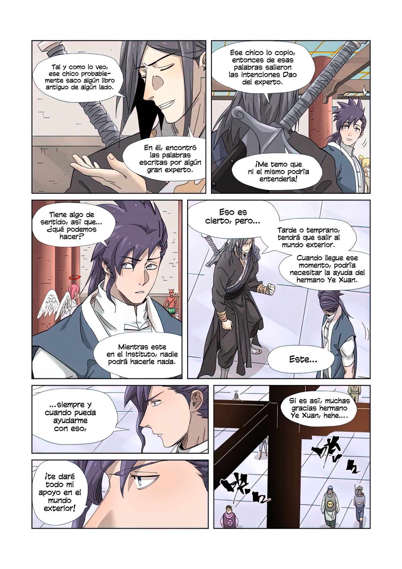Read Tales of Demons and Gods Es Manga Online