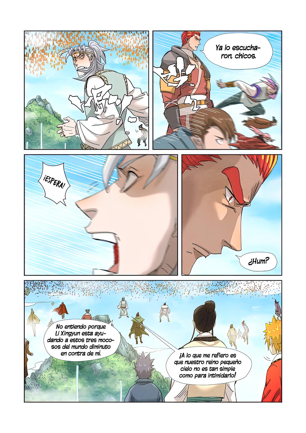 Read Tales of Demons and Gods Es Manga Online