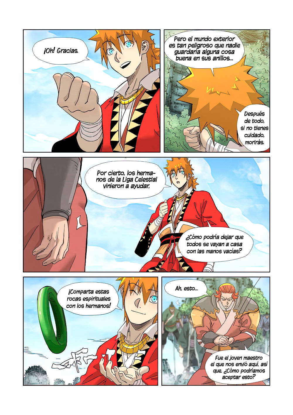 Read Tales of Demons and Gods Es Manga Online