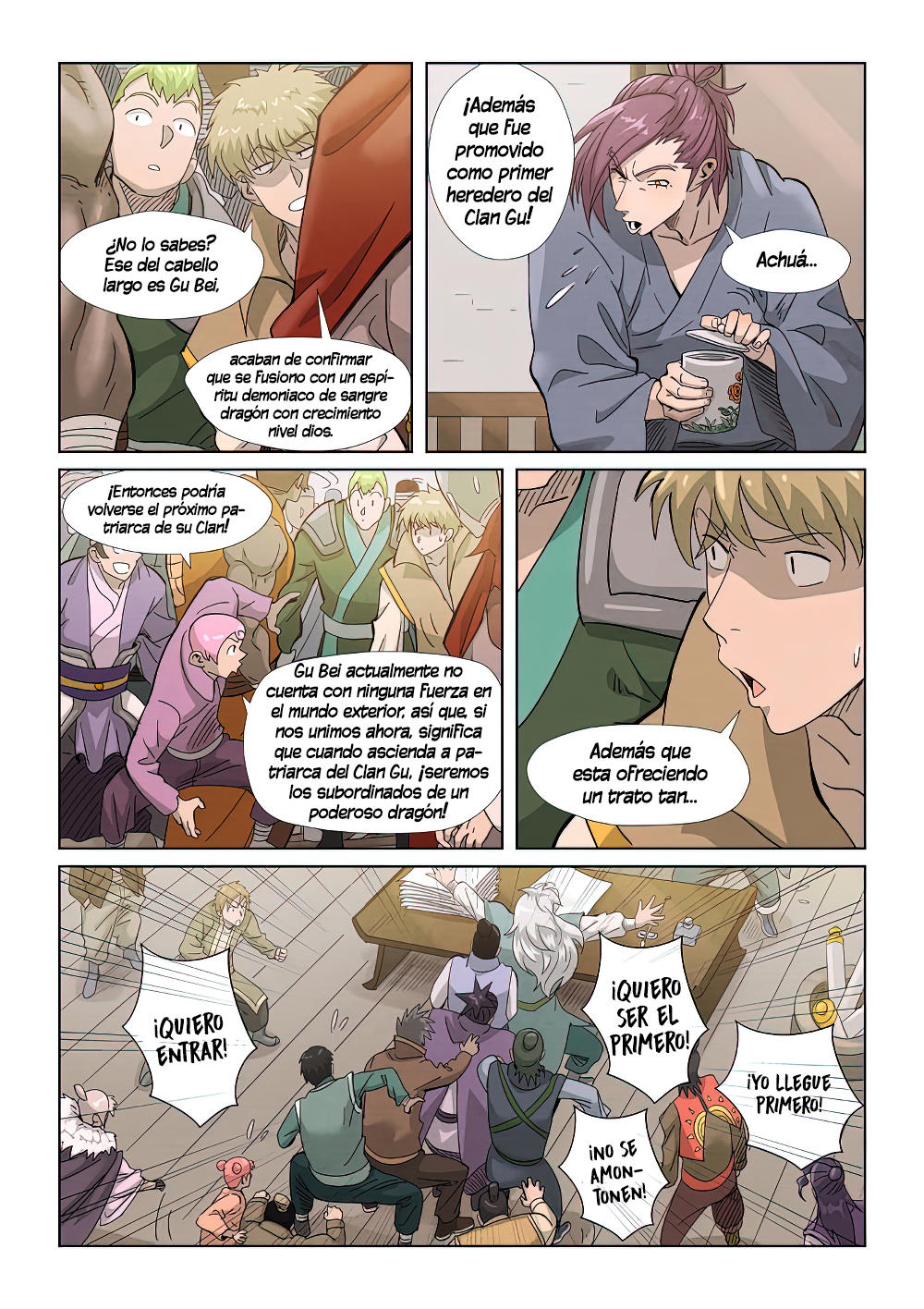 Read Tales of Demons and Gods Es Manga Online