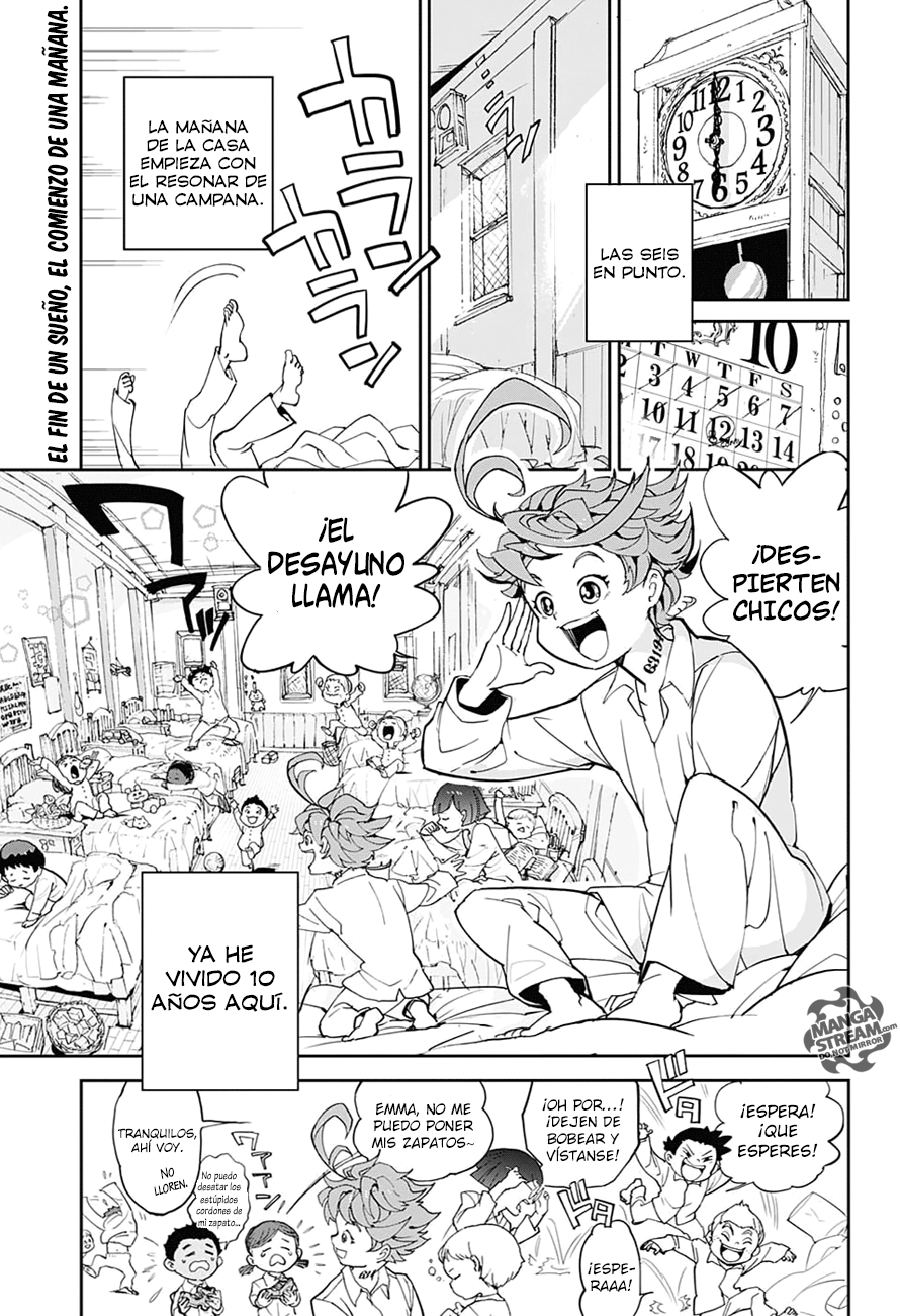 Read The Promised Neverland Es Manga Online