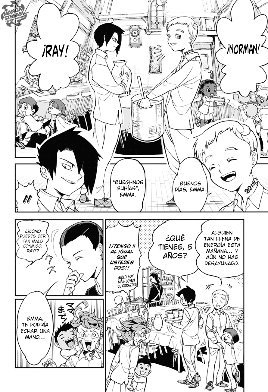 Read The Promised Neverland Es Manga Online