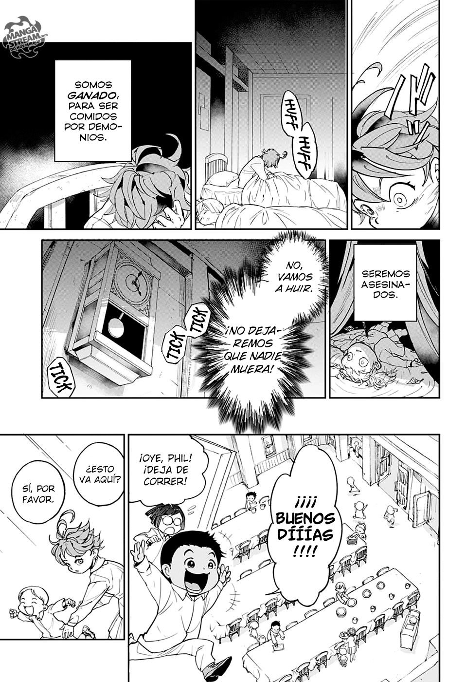 Read The Promised Neverland Es Manga Online