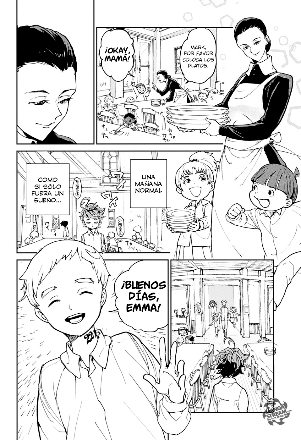 Read The Promised Neverland Es Manga Online