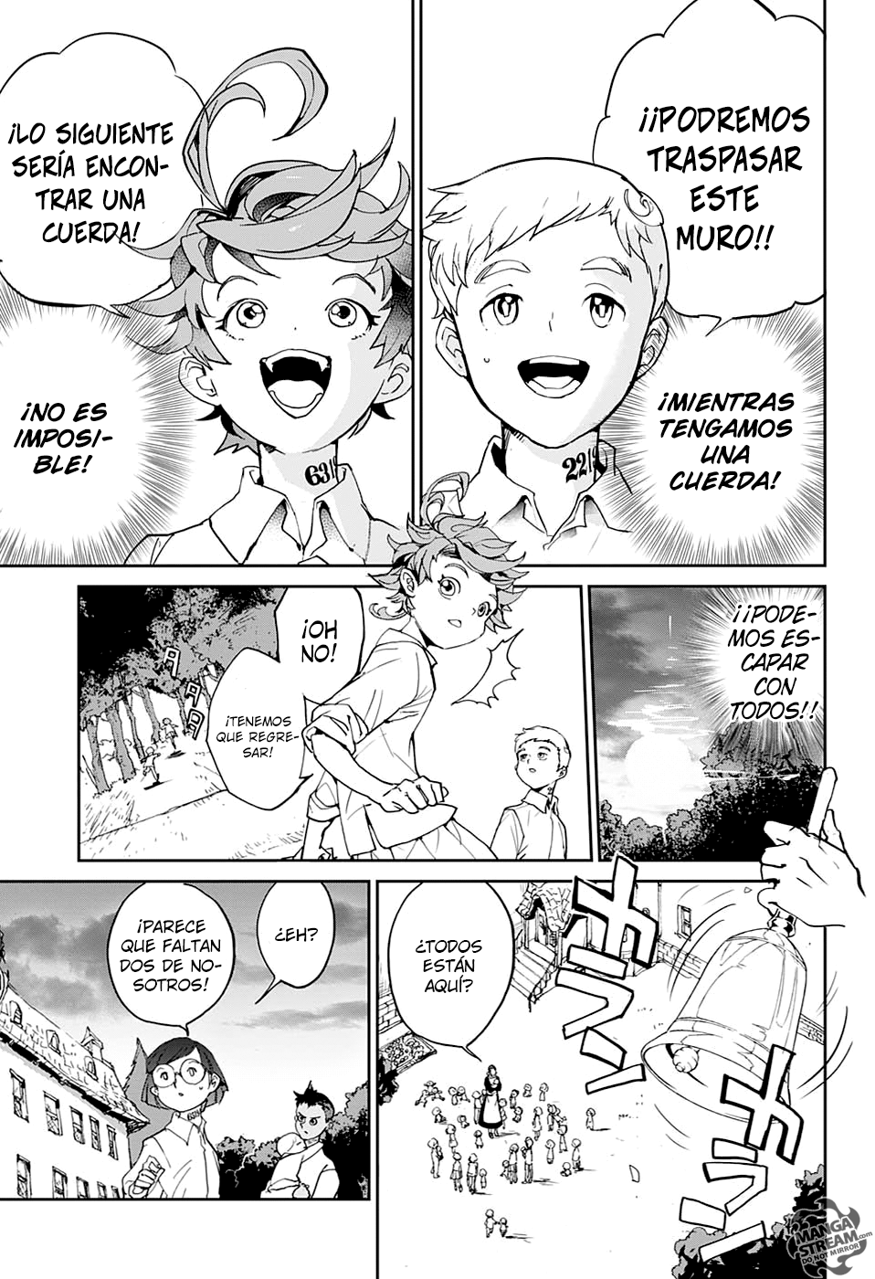 Read The Promised Neverland Es Manga Online