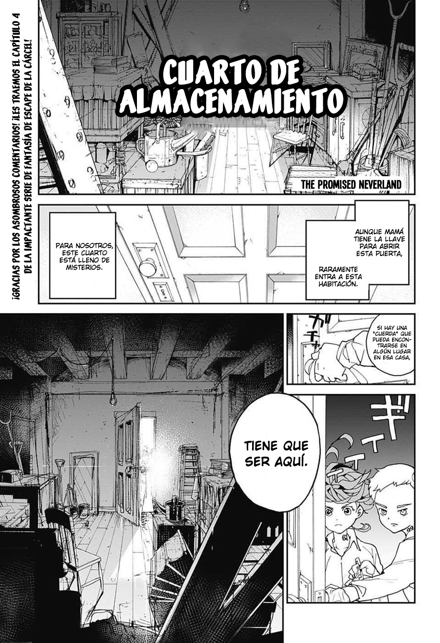 Read The Promised Neverland Es Manga Online