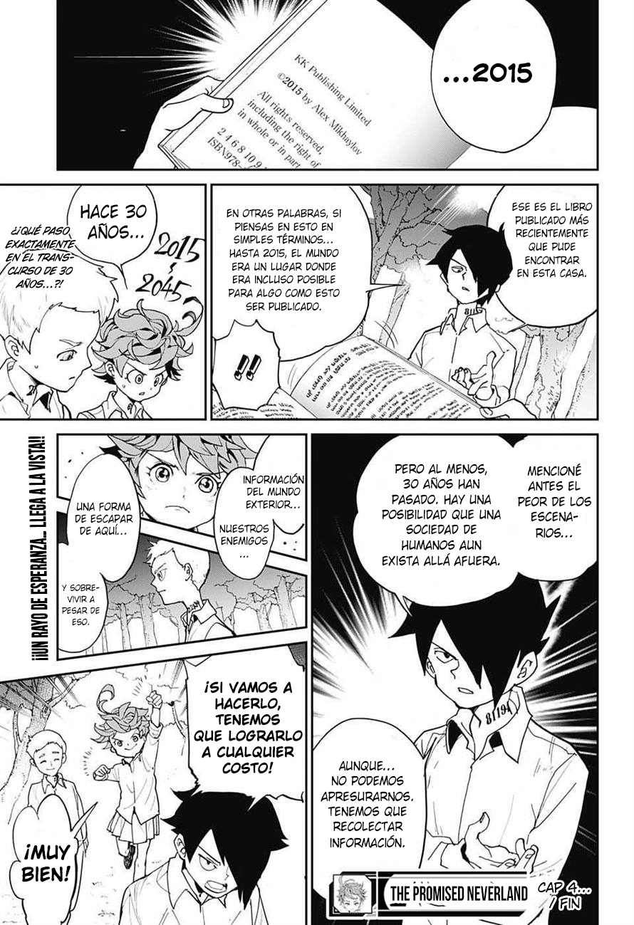Read The Promised Neverland Es Manga Online