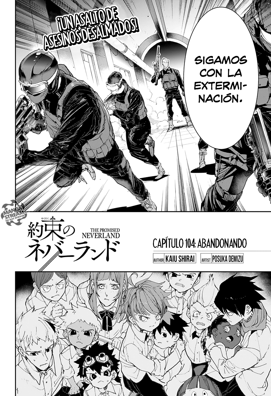 Read The Promised Neverland Es Manga Online