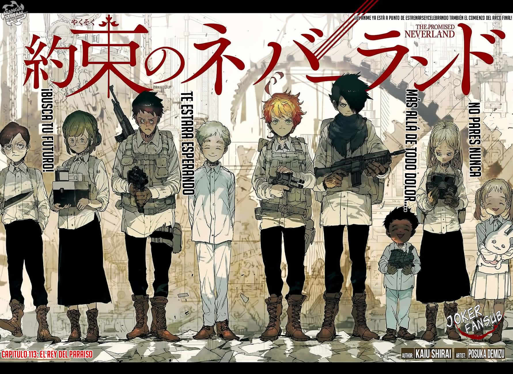 Read The Promised Neverland Es Manga Online