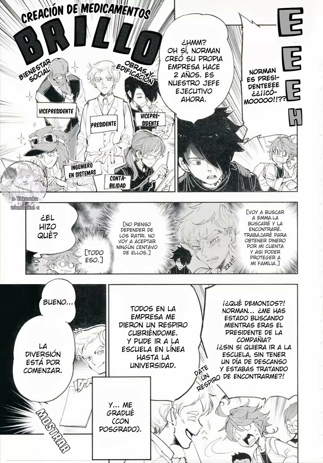 Read The Promised Neverland Es Manga Online