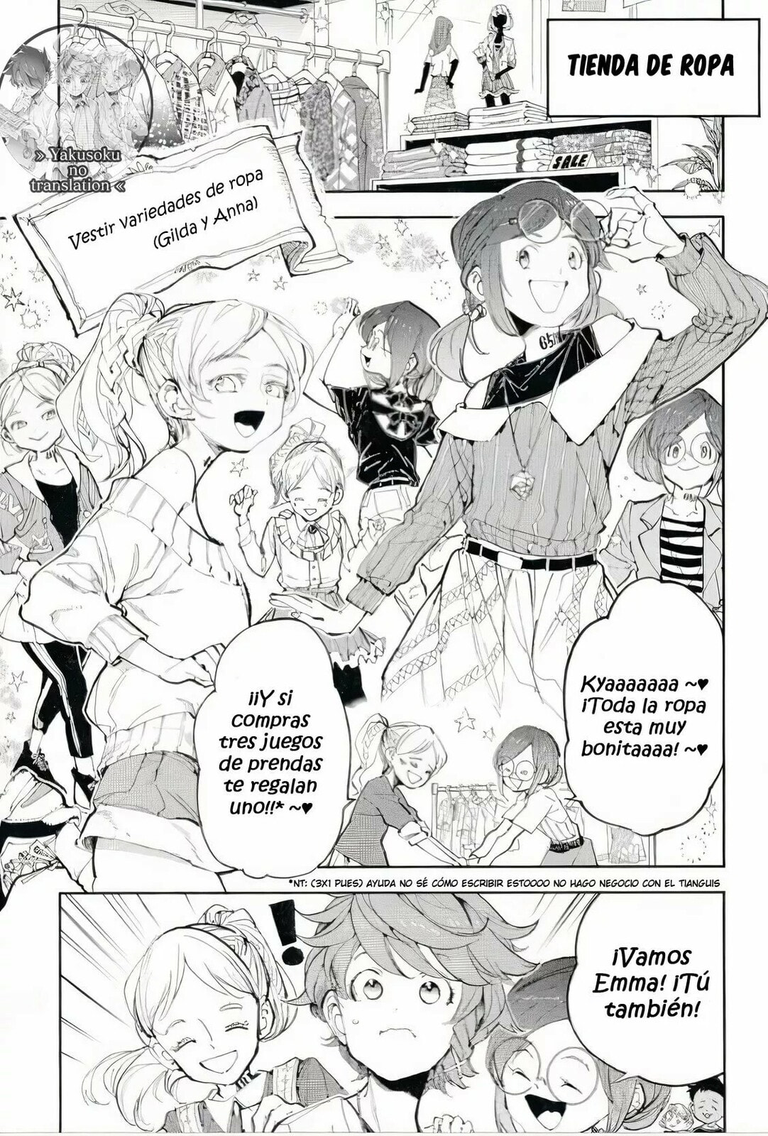 Read The Promised Neverland Es Manga Online