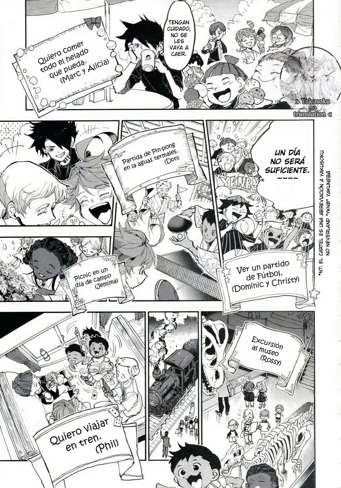 Read The Promised Neverland Es Manga Online